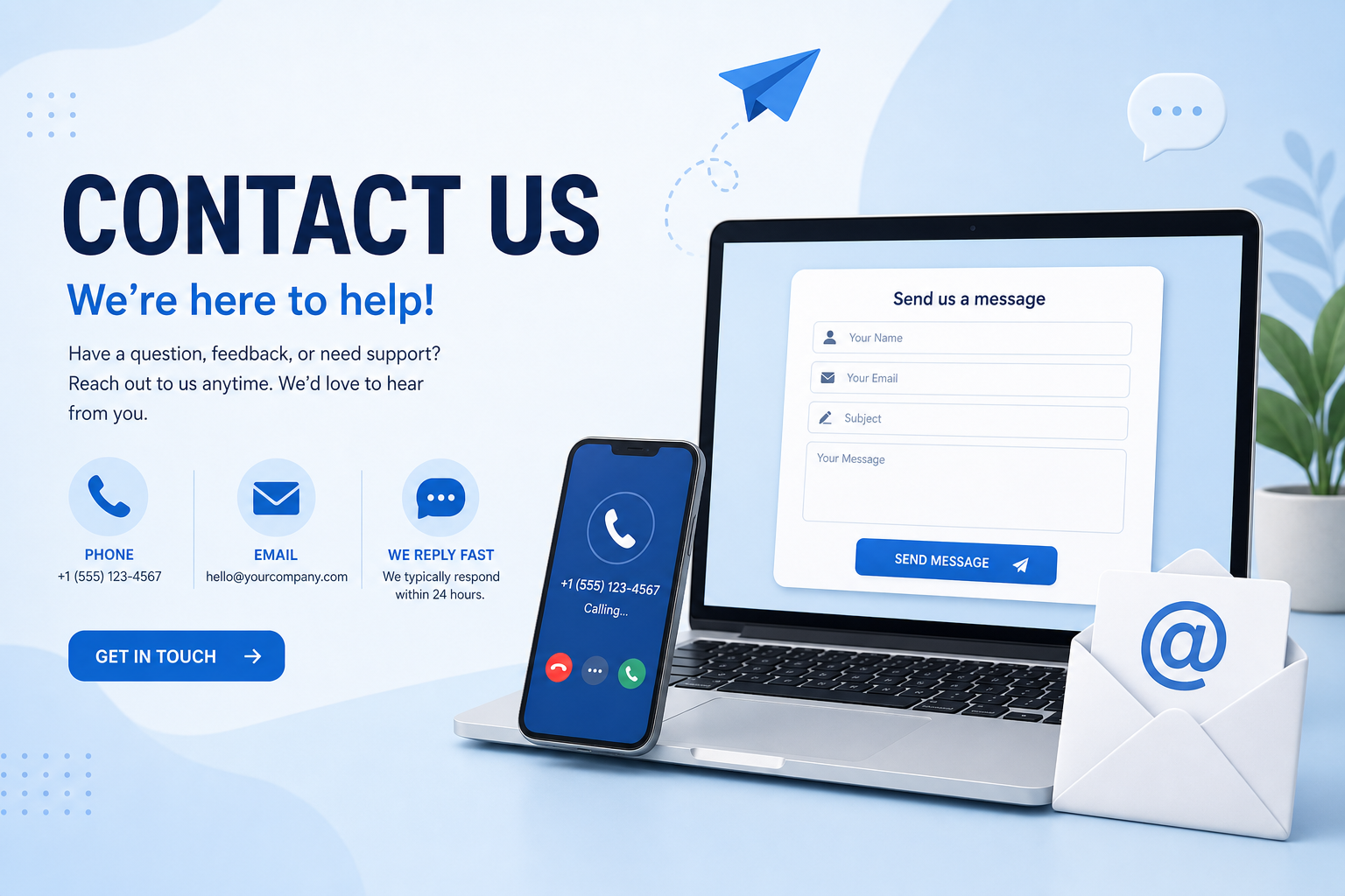Contact Patriot Web Studios for a free website quote