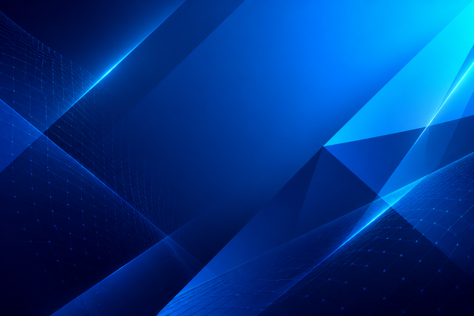 Abstract blue banner for business website package